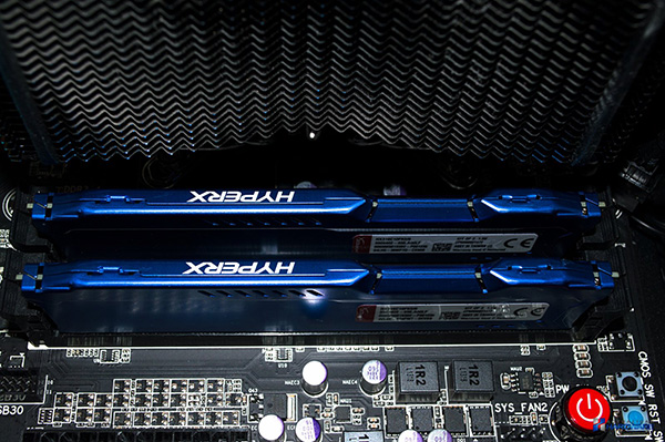 HyperX Fury 16GB DDR3 1866MHz CL10 Dual Channel Memory Kit - Blue