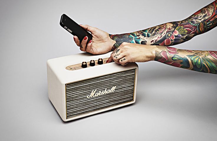 Marshall Acton Speaker with Bluetooth - Cream