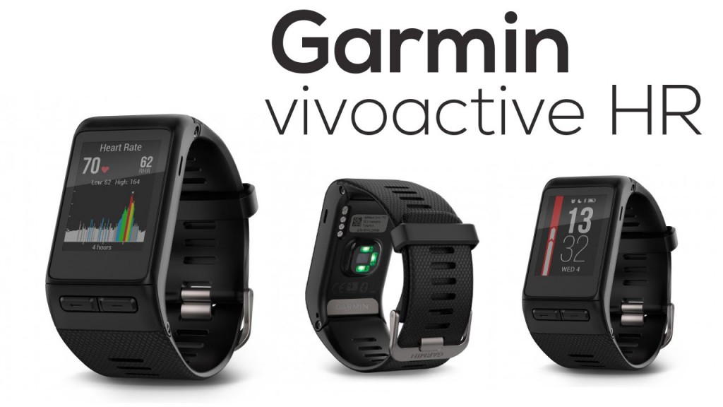 Garmin vivoactive HR GPS Smart Watch with Wrist Based Heart Rate