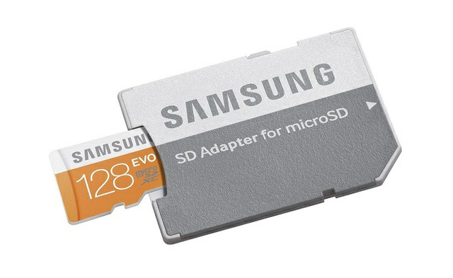 Samsung 128GB EVO MicroSDXC Memory Card with Adapter