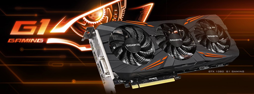 Gigabyte GeForce GTX 1080 G1 Gaming Graphics Card (GV-N1080G1)