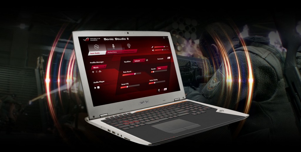 ASUS ROG G701VO-CS74K Overclocked Gaming Laptop