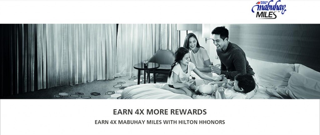 Hilton HHonors Earn 4X Mabuhay Miles - 1 July and 30 September 2016