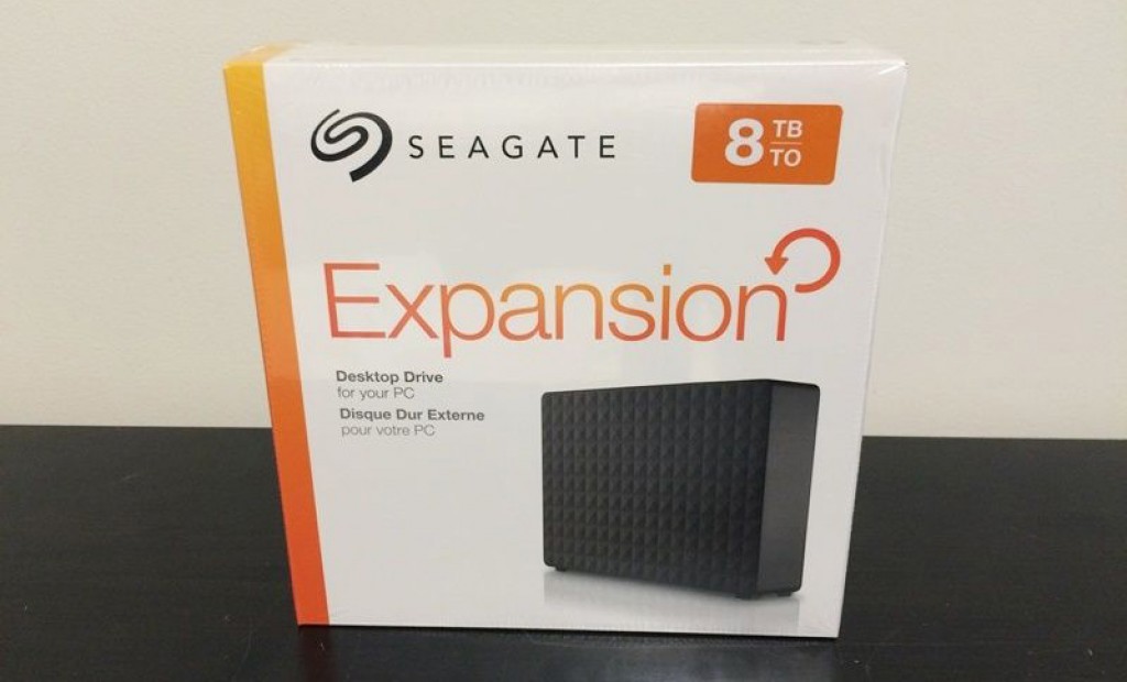 Seagate Expansion 8TB Desktop External Hard Drive