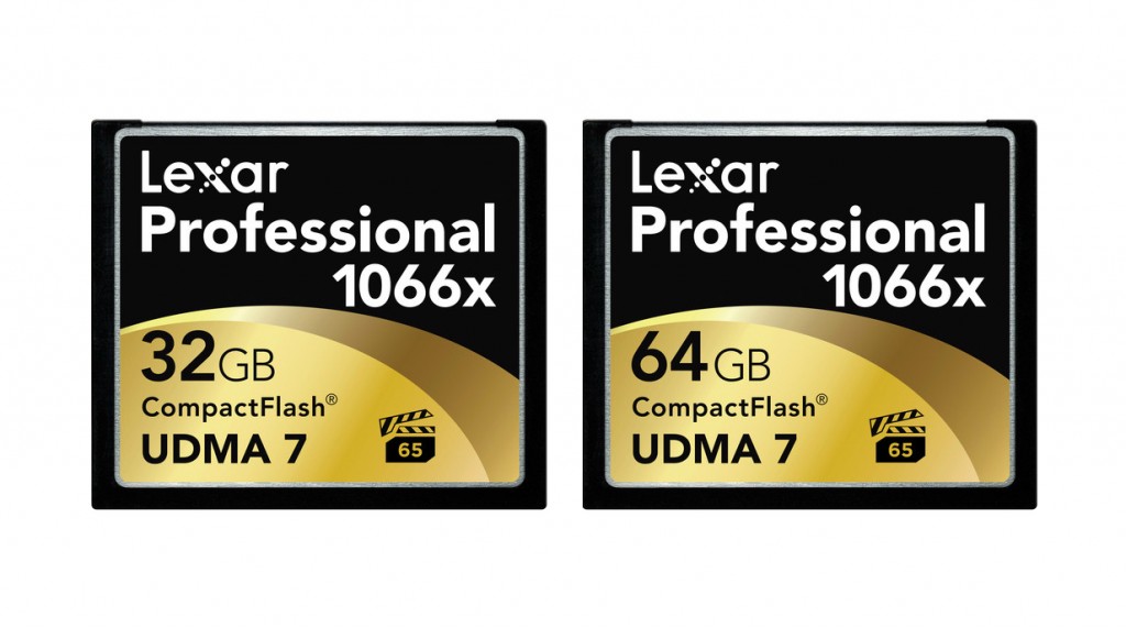Lexar Professional 1066x 32GB 64GB CompactFlash Card