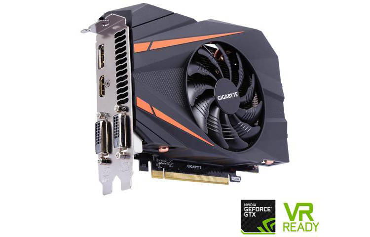 Gigabyte GeForce GTX 1060 Mini ITX OC 3G Graphics Card