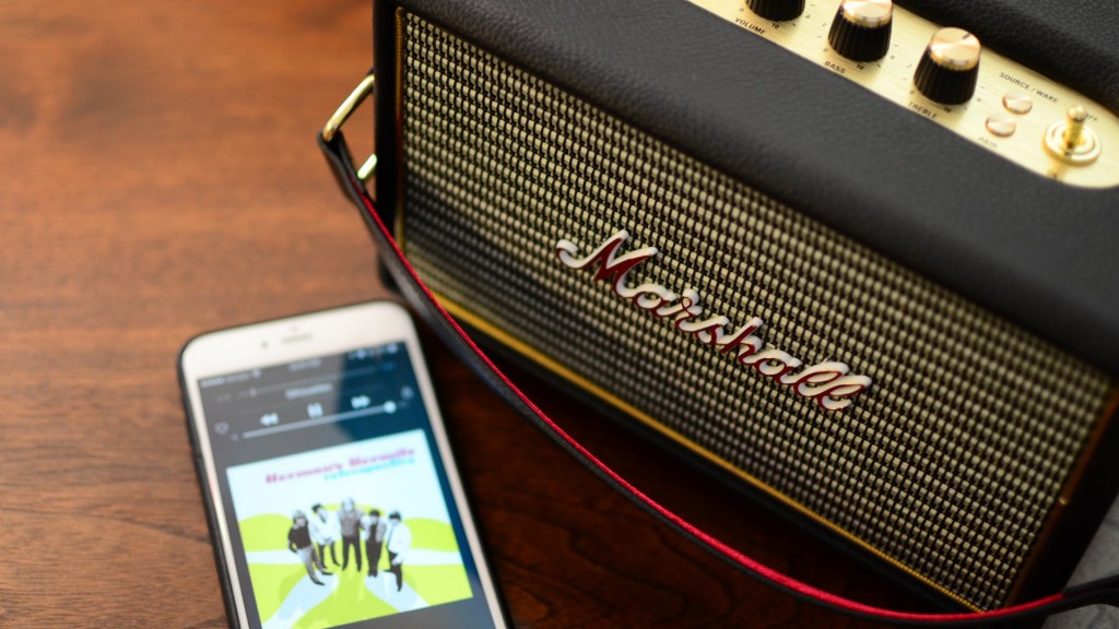 Marshall Kilburn Bluetooth Speaker Black