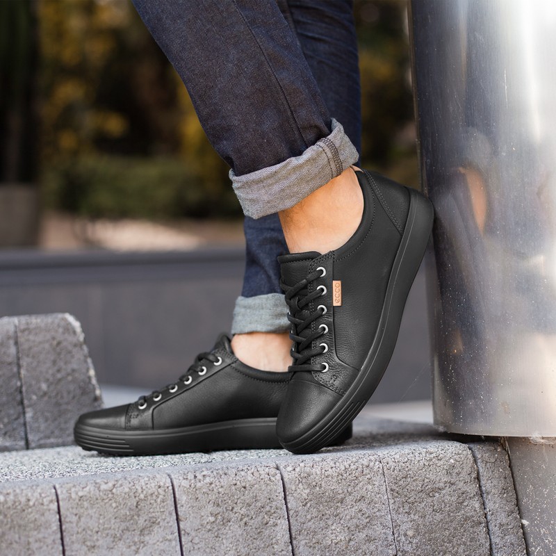 ecco soft 7 black leather