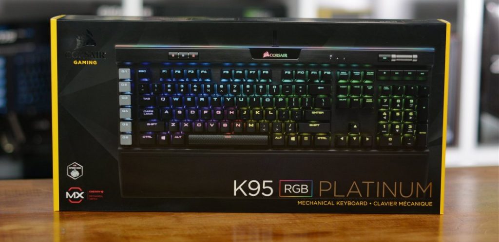 Corsair Gaming K95 RGB Platinum Mechanical Keyboard