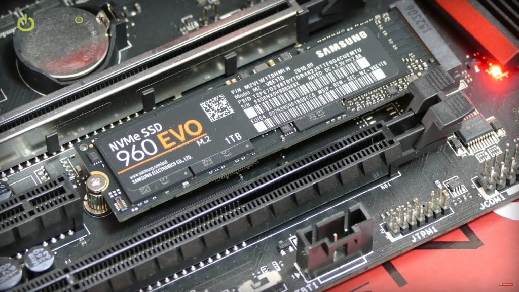 Samsung 960 EVO 1TB PCIe NVMe SSD (MZ-V6E1T0BW)