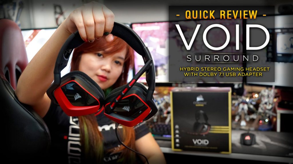 Corsair VOID Surround Hybrid Stereo Gaming Headset