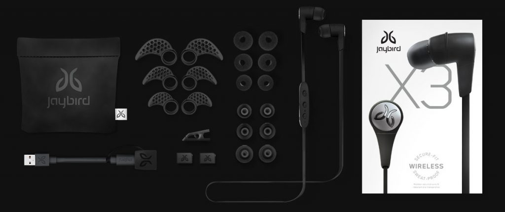 Jaybird X3 Wireless Bluetooth Headphones