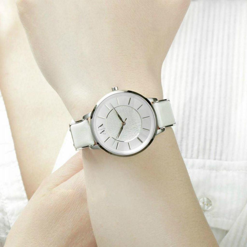 Armani Exchange AX5300 White leather 