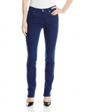 7 For All Mankind Women’s Kimmie Straight-Leg Slim Illusion Luxe Jean in Bright Rinse, Bright Rinse, 27$45.98