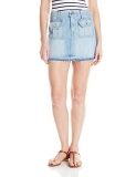 7 For All Mankind Women’s Pocket Mini Skirt with Released Hem In Coronado Spring$35.58