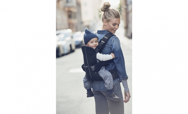  [Prime]  BABYBJORN Baby Carrier One – Black, Cotton Mix $67.43