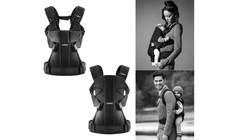  [Prime]  BABYBJORN Baby Carrier One – Black, Cotton Mix $67.43