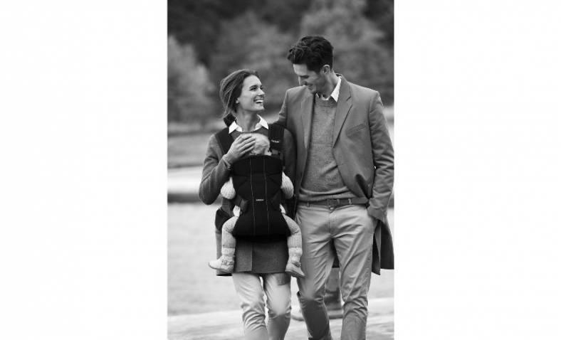  [Prime]  BABYBJORN Baby Carrier One – Black, Cotton Mix $67.43