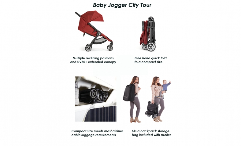 baby jogger city tour recline