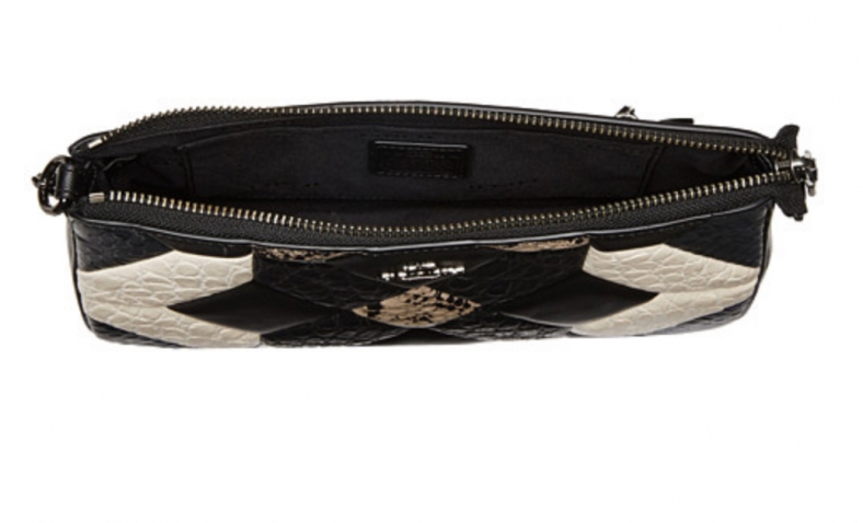 56% OFF!  COACH Canyon Quilt Exotic Nolita Wristlet $109.99