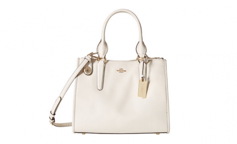 69% OFF!  COACH Crossgrain Leather Crosby Carryall $120.99