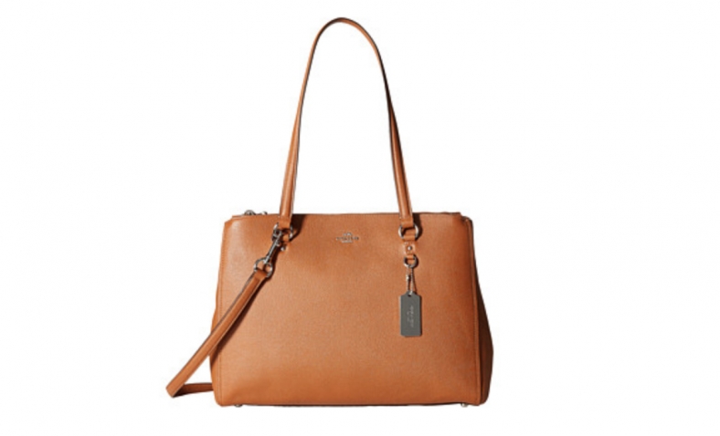 52% OFF!  COACH Crossgrain Updated Stanton Carryall $189.99