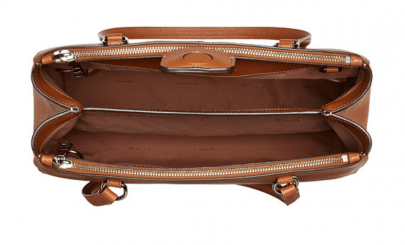 52% OFF!  COACH Crossgrain Updated Stanton Carryall $189.99