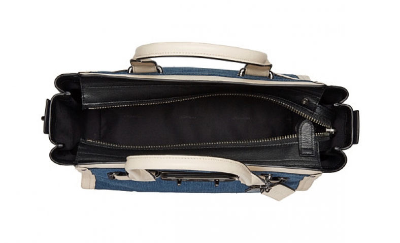 52% OFF! 2016 new！ COACH Denim Color Block Coach Soft Swagger $264.99