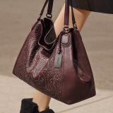 74% OFF!  COACH Mini Stud Large Edie Shoulder Bag $289.99