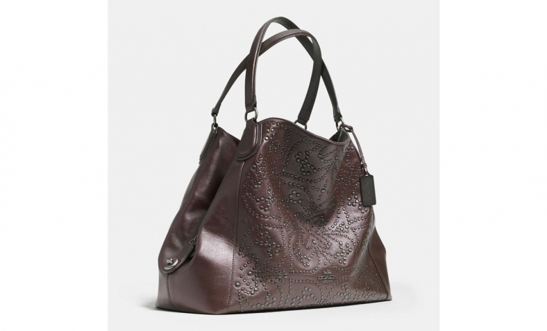 74% OFF!  COACH Mini Stud Large Edie Shoulder Bag $289.99