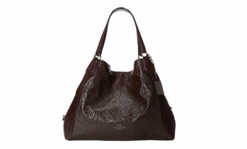 74% OFF!  COACH Mini Stud Large Edie Shoulder Bag $289.99