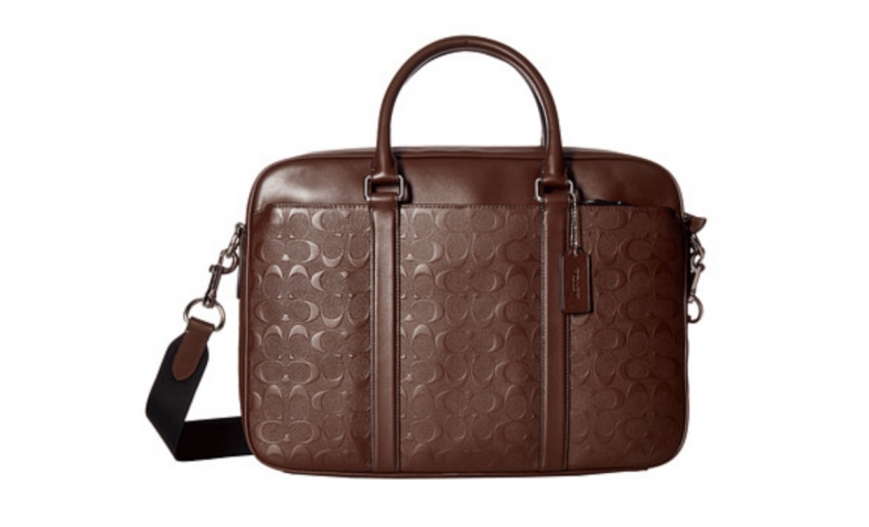 50% OFF!  COACH Perry Slim Brief In Signature Crossgrain $299.99