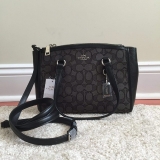 64% OFF!  COACH Signature Stanton 26 Carryall $99.99