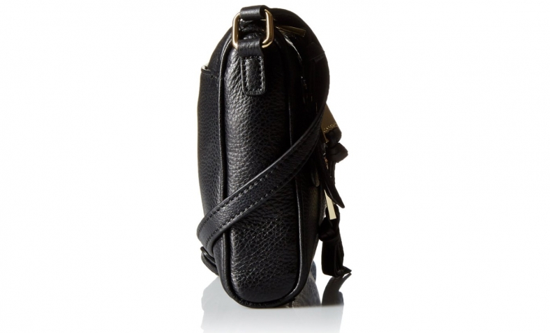 Calvin Klein Classic Pebble Cross Body, Black/Gold$69.59