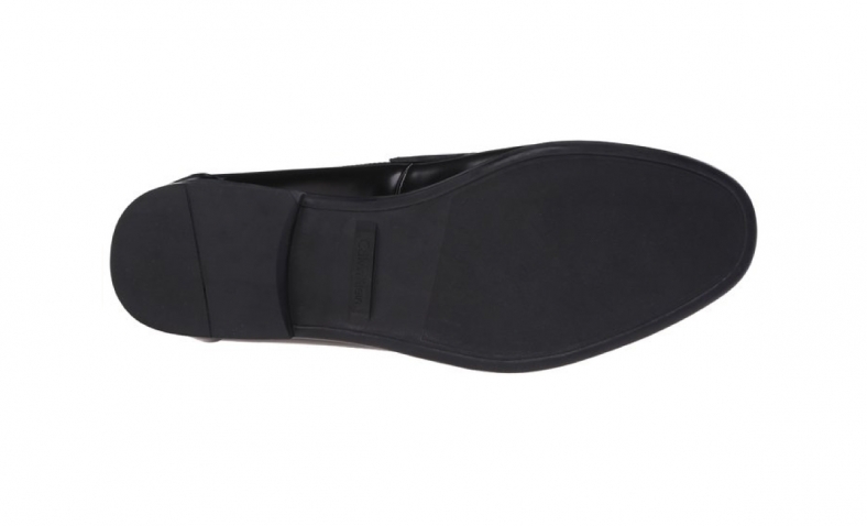 Calvin Klein Men’s Loki Matte Box Leather Slip-On Loafer, Black, 10 M US$44.90