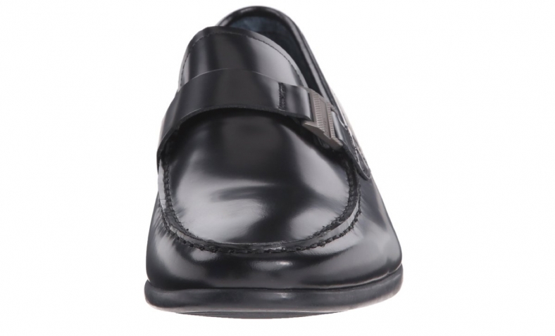 Calvin Klein Men’s Loki Matte Box Leather Slip-On Loafer, Black, 10 M US$44.90