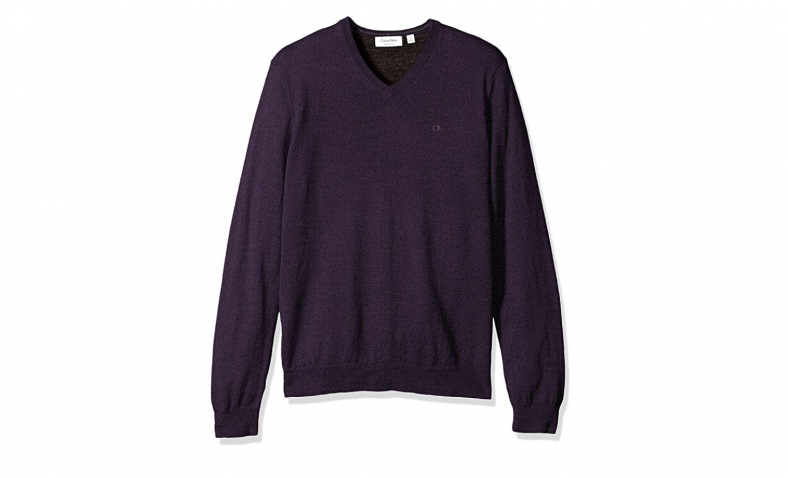 78% off!  Calvin Klein Men’s Merino Solid V-Neck Sweater $19.99