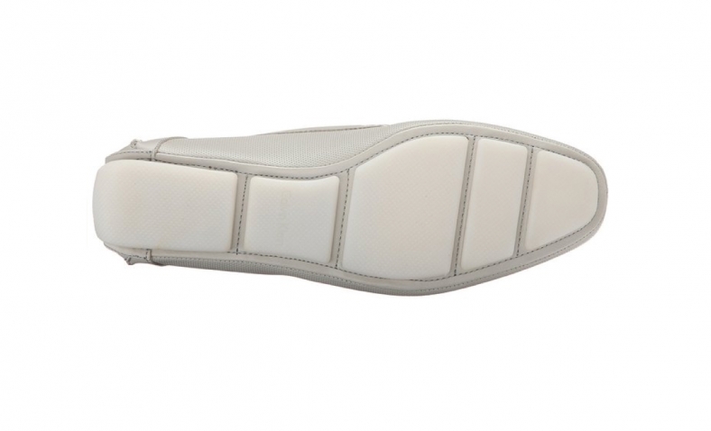 Calvin Klein Men’s Miguel Diamond Perf Slip-On Loafer,Light Grey,9 M US $35.31