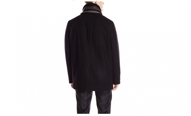 Cyber Monday!  Calvin Klein Men’s Wool Scarf Coat $69.99