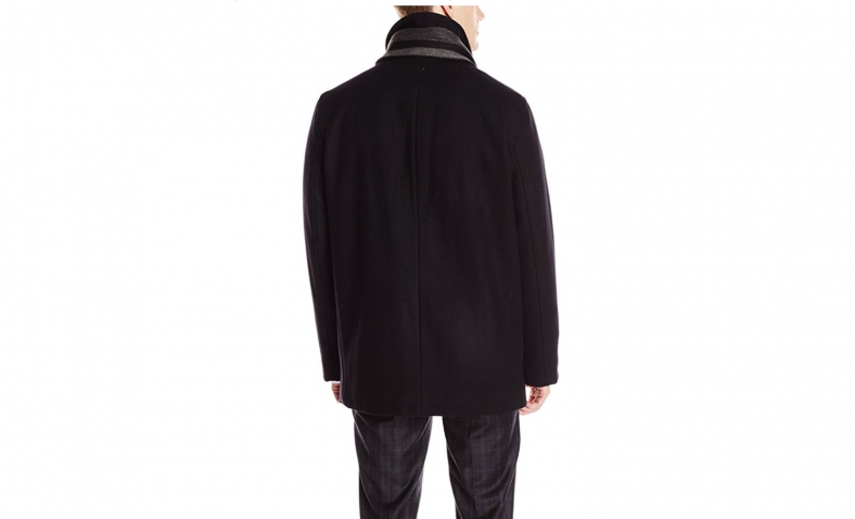 83% off! Calvin Klein Men’s Wool Scarf Coat $51.52