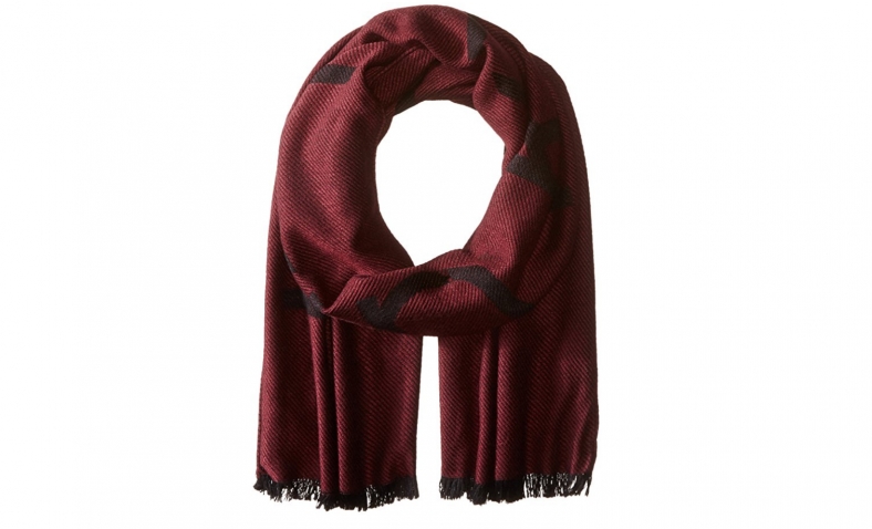 Calvin Klein Men’s Woven Twill Logo Scarf $13.50