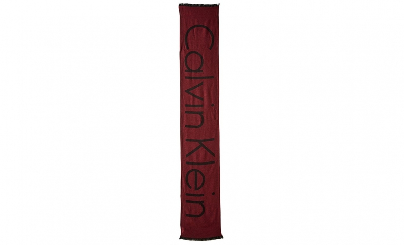 Calvin Klein Men’s Woven Twill Logo Scarf $13.50