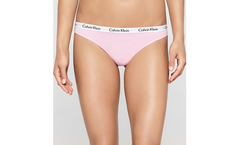Calvin Klein Women’s 5 Pack Cotto Stretch Logo Bikini, Black/Grey Heather/White/Lovely/Archie Stripe, Small$23.52