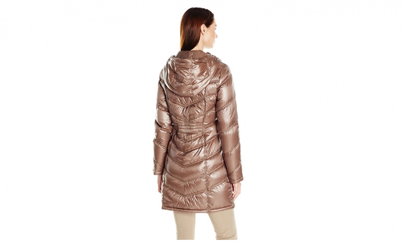 Calvin Klein Women’s Chevron Down Coat, S $60.59