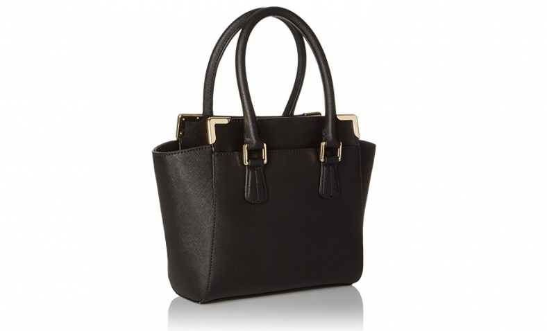 40% off!  Calvin Klein on My Corner Saffiano Patchwork Mini Satchel $68.40