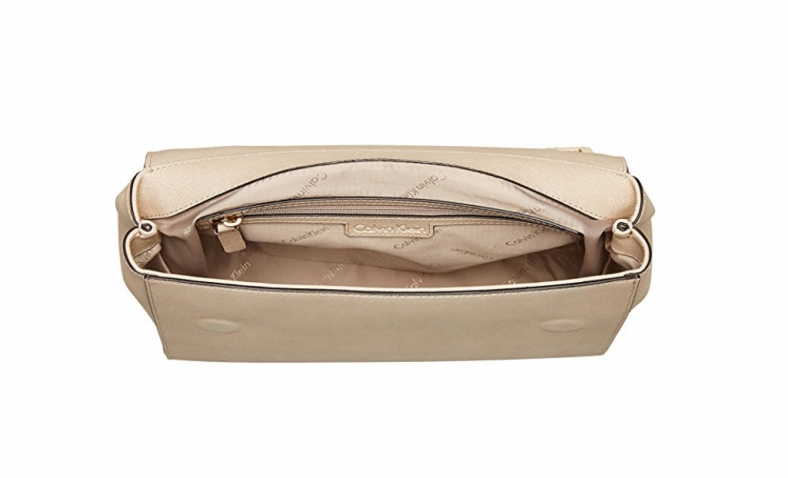 Calvin Klein on My Corner Saffiano Satchel, Wheat Braid $67.76