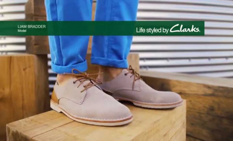 Clarks Men’s Hinton Fly Lace-Up Flats £23.33