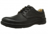 Clarks Nature Three men Derby, Black (black Leather), 9.5 UK (44 EU)£40.00