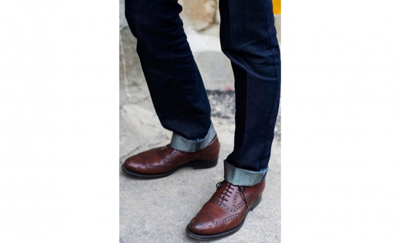 Cole Haan Men’s Great Jones Wingtip Fashion Sneaker, Black, 8 M US$89.95