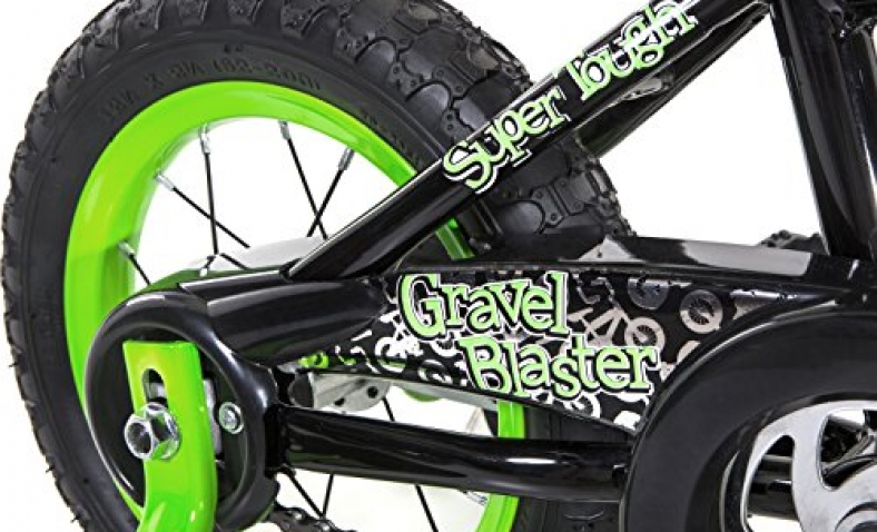 Dynacraft Magna Gravel Blaster Boy’s Bike (12-Inch, Green/Black)  $32.97